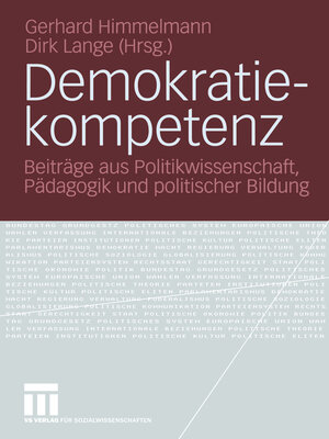 cover image of Demokratiekompetenz